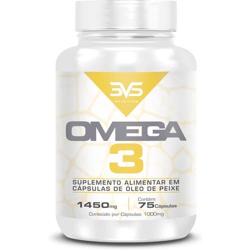 Ômega 3 Plus Gorduras Poliinsaturadas 100% Puro Epa 540 Dha 360 - Alta Absorção - 75 Cápsulas