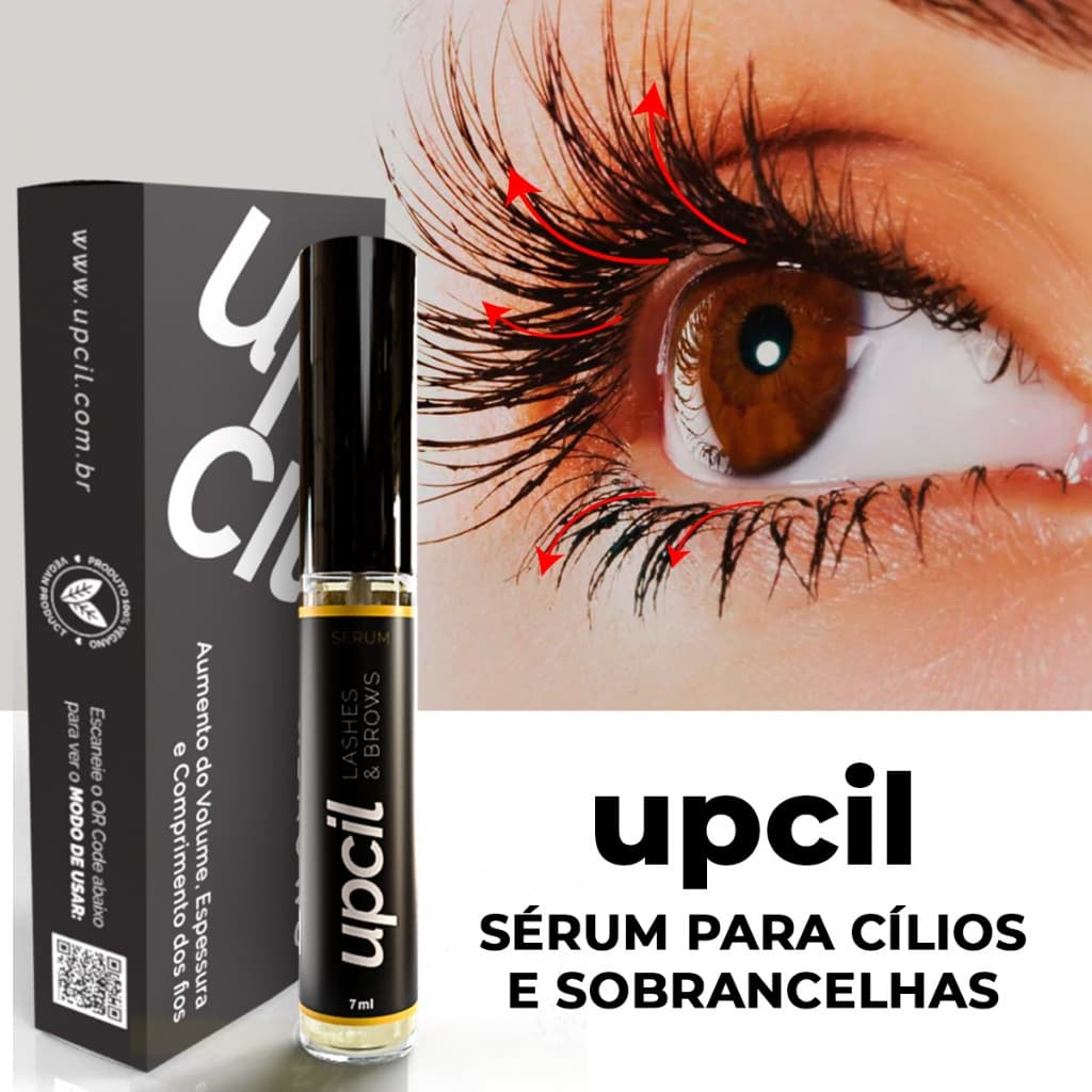 Sérum UpCil Fortalecedor Cílios E Sobrancelhas - Original