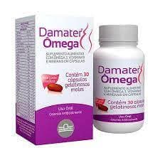Damater Ômega Suplemento Alimentar Gestante c/30 cápsulas+ 30gratis