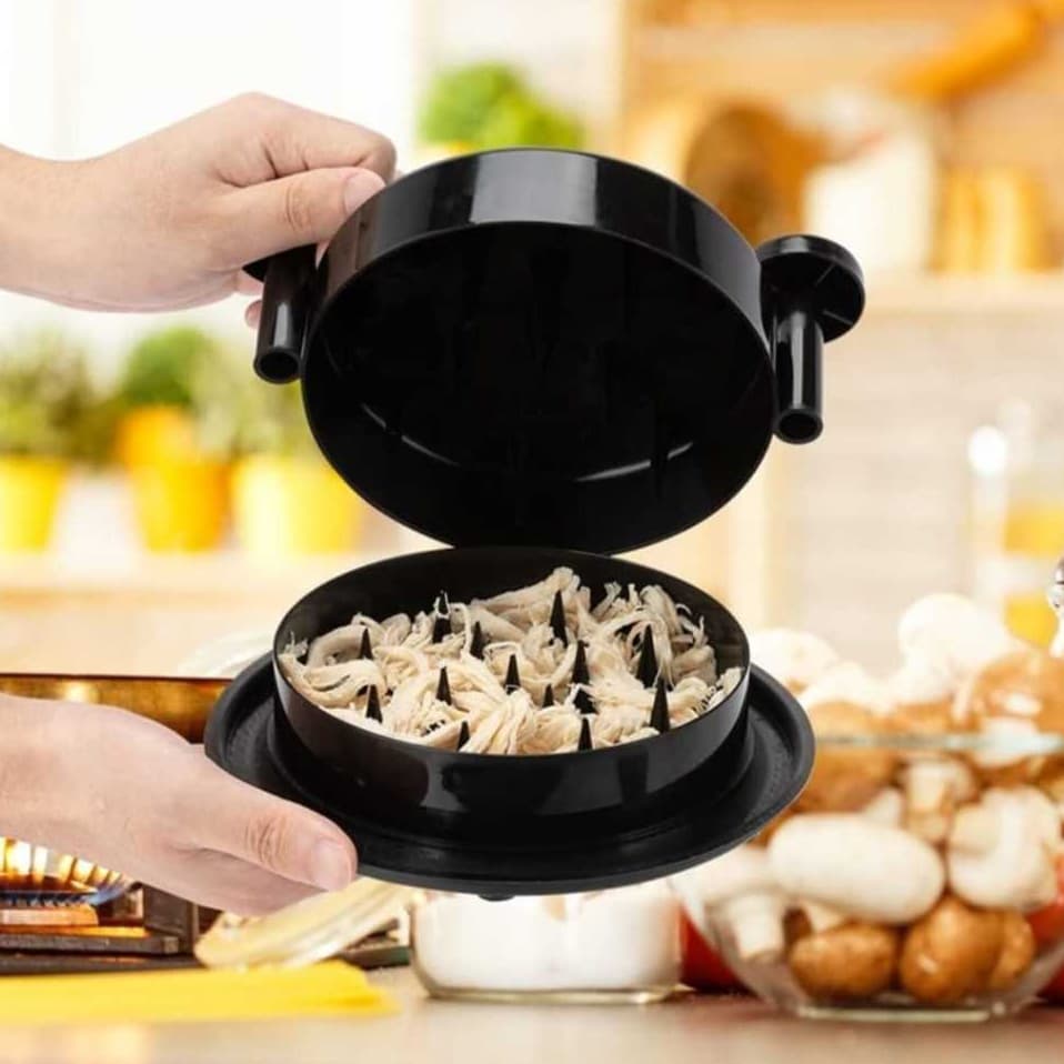 Triturador Desfiador Manual de Alimentos Carne Frango Legumes Portátil - Envio Imediato!