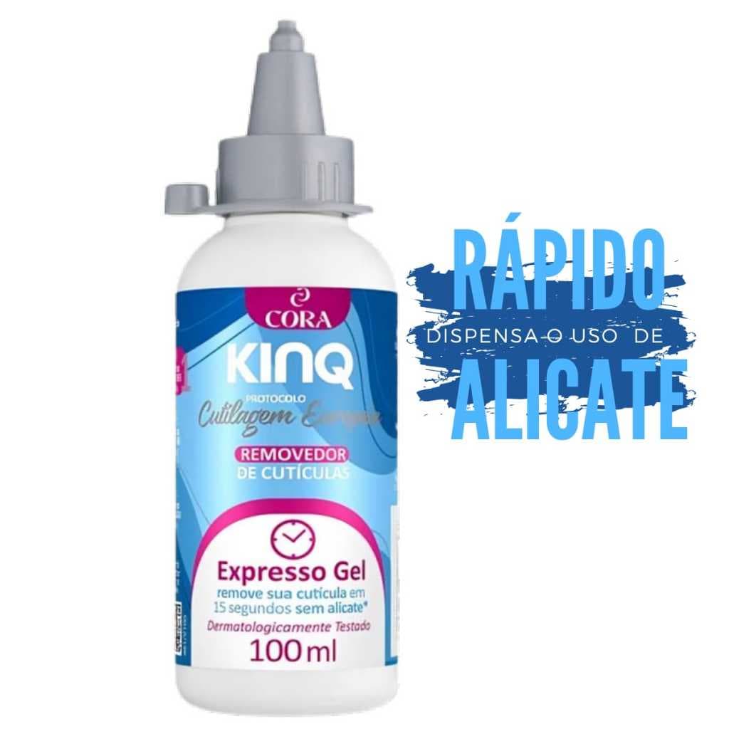 Removedor De Cuticulas KINQ Gel Cora 15-SEGUNDOS 100Ml