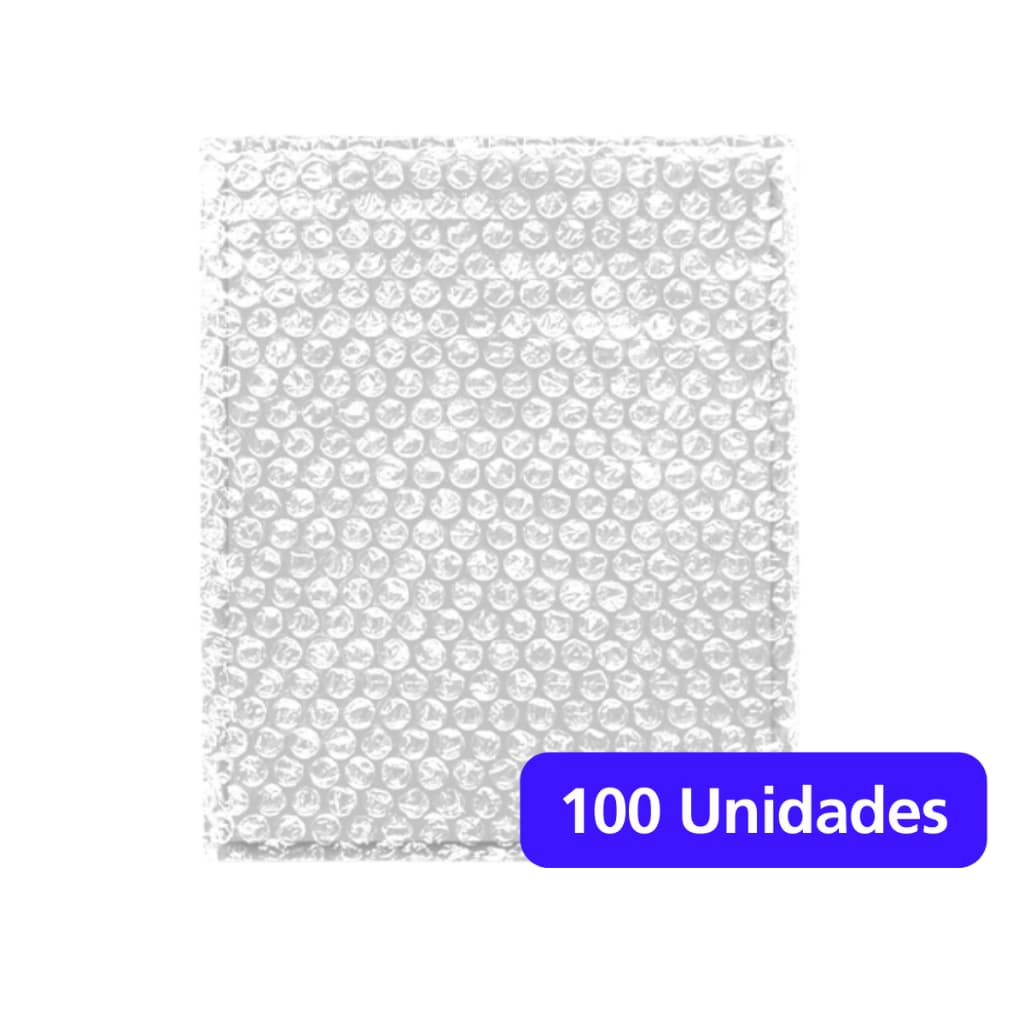 Saco Bolha Para Embalagens 40x50 cm - 100 Unidades