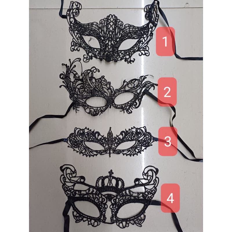 máscara de renda preta festa fantasia , baile , halloween , carnaval etc