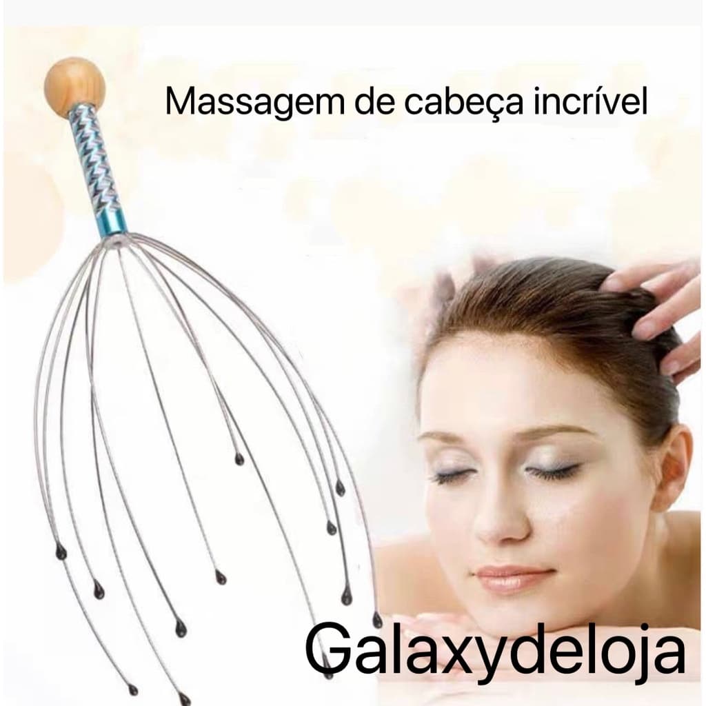 Oferta especial massageador de cabeça Cafuné, massagem relaxante para aliviar o cansaço