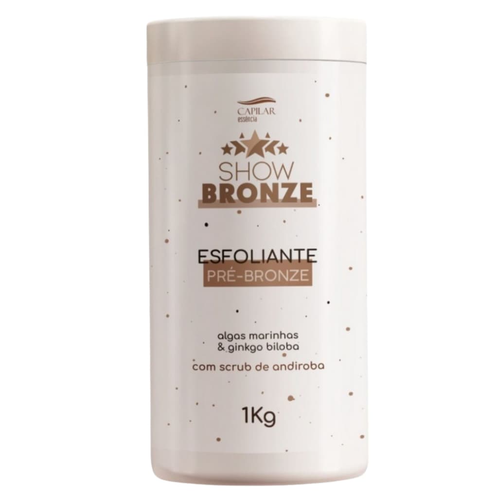 Esfoliante Pré Bronze 1kg Capilar Essência Show Bronze