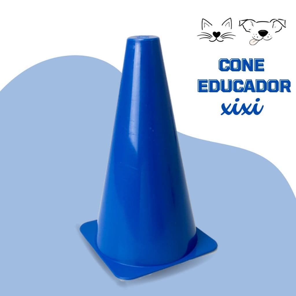 Cone Para Cães Poste Xixi Sanitário Educador Postinho Adestrador