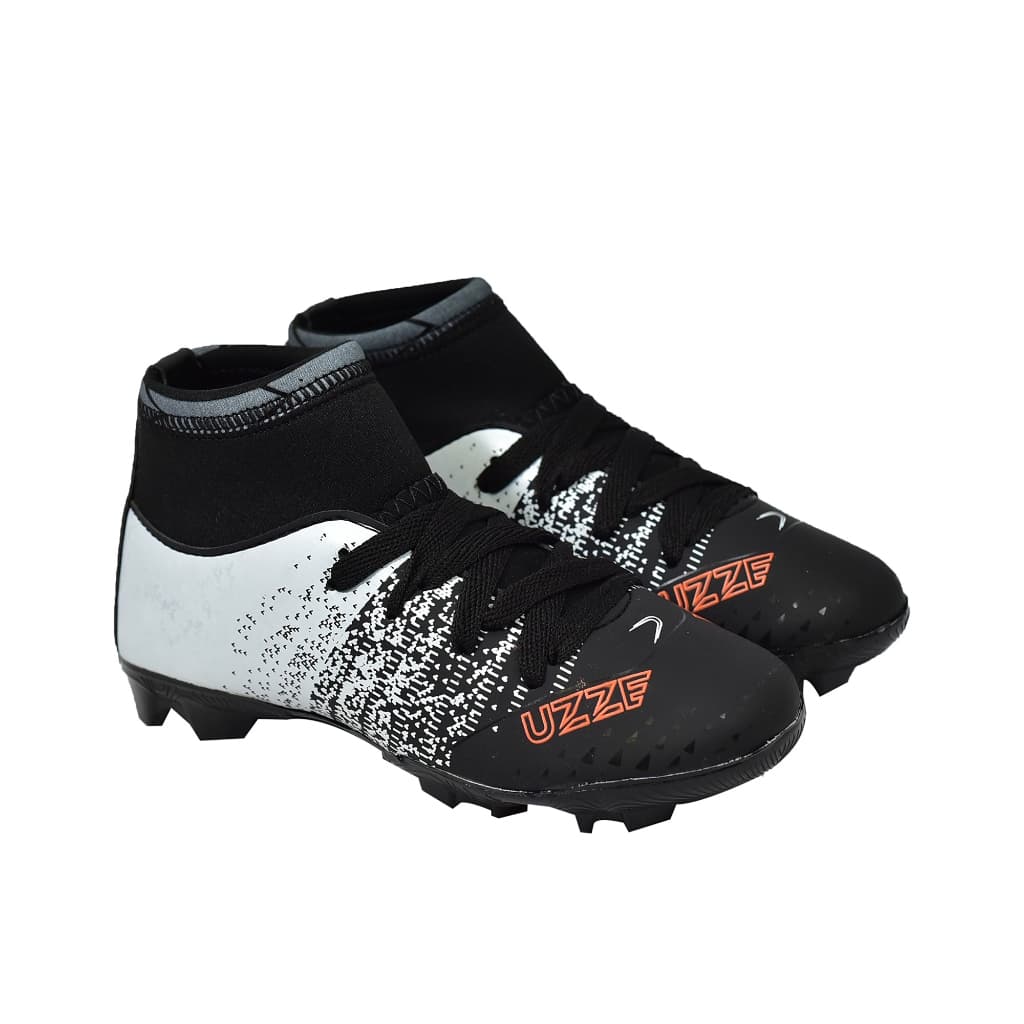 Chuteira Campo Botinha Cano Alto Infantil Nova Futebol UZ