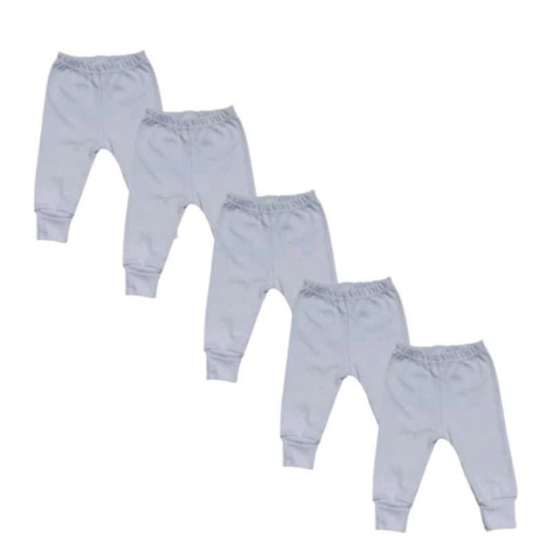 5 pçs Calça Mijão Suedine 100% algodão Enxoval Maternidade