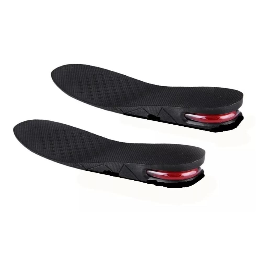 Palmilha Eleva Aumenta Altura 3cm Inteira Anti Impacto Salto Interno Ficar Mais Alto Com Amortecedor