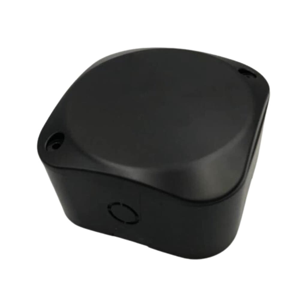 kit 10 Caixa Sobrepor Cftv Premium Hermética Preta 11x11x5,5 Cm