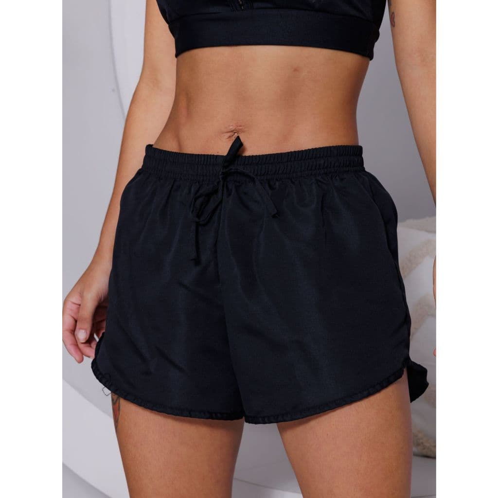 Short Tactel Feminino Moda Praia Clube Parque Tecido Leve P ao G3