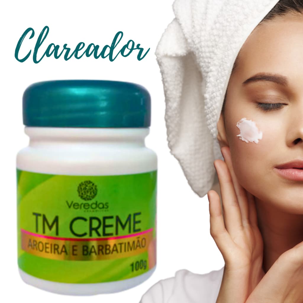 Tira Manchas - TM Creme Aro-eira e Bar-ba-ti-mão - Veredas  -100g    natuverdemax