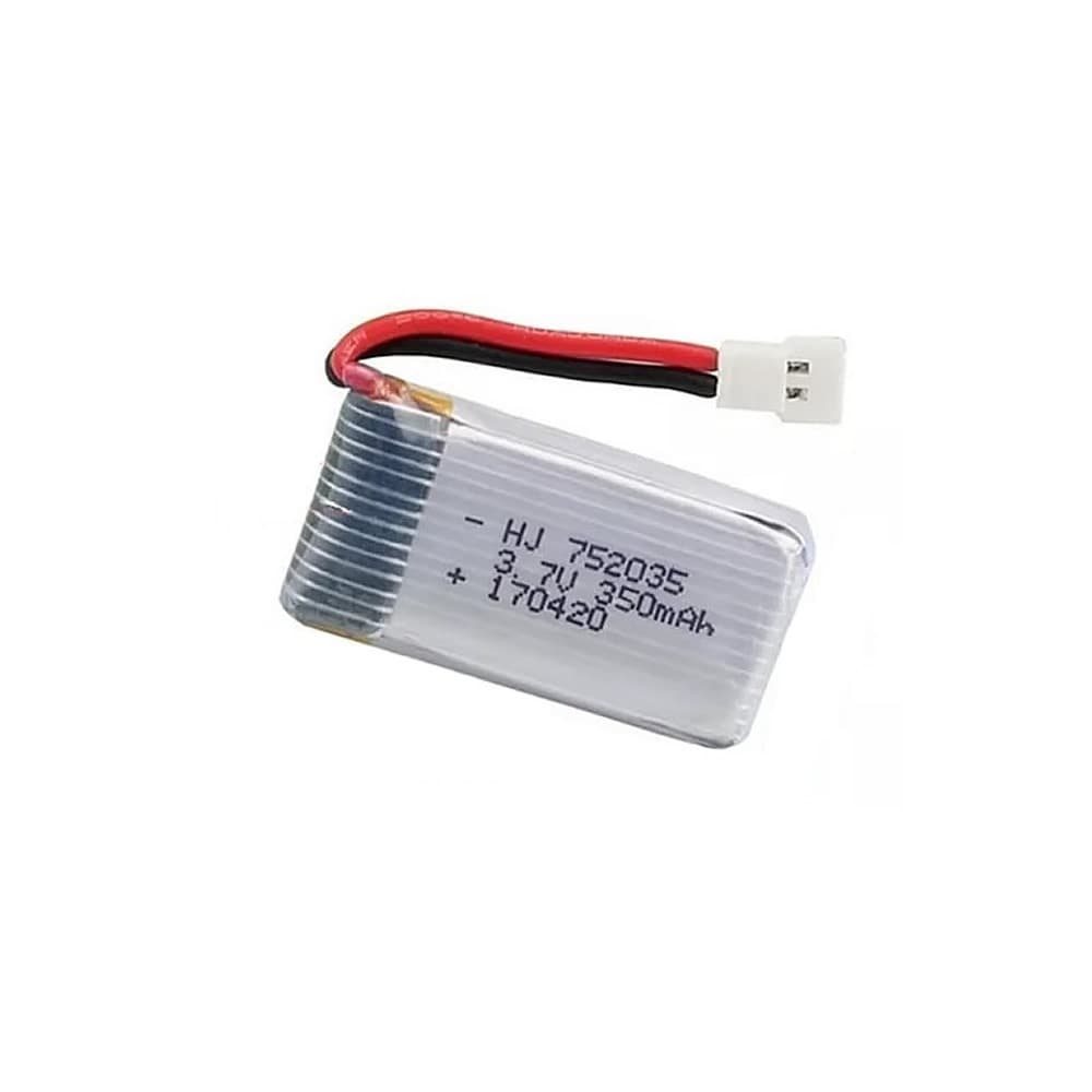 Bateria Lipo 3.7v 350mah para Aero Wltoys F949 / Mini Drone Jjrc / Eachine