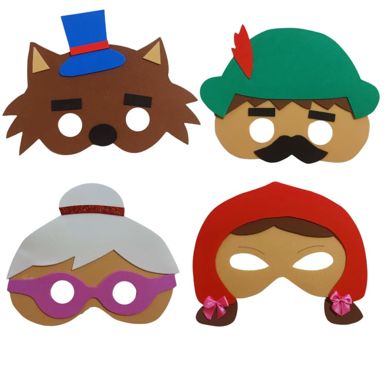 chapeuzinho vermelho 10 peças