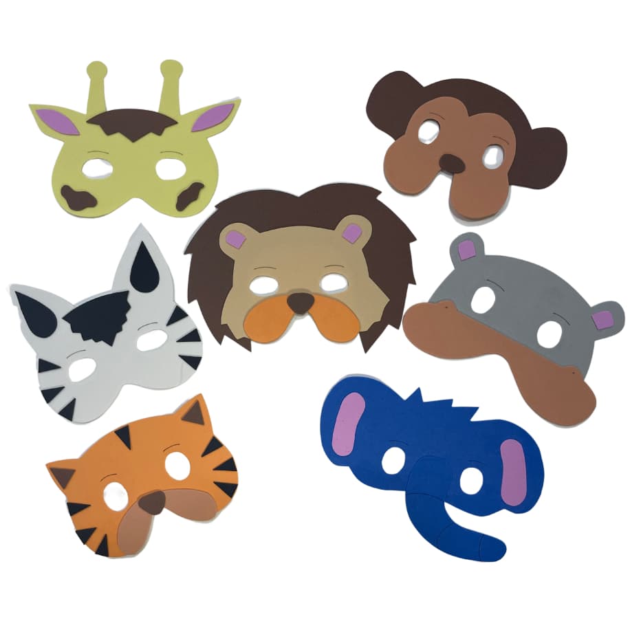Mascaras Safari - 7 unidades