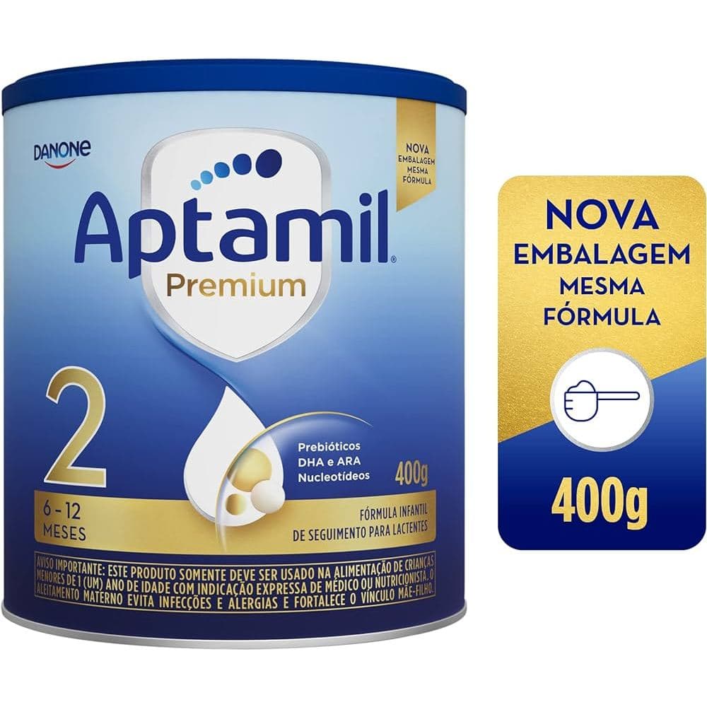 Aptamil Premium 2, Danone Nutricida Fórmula Infantil 800g