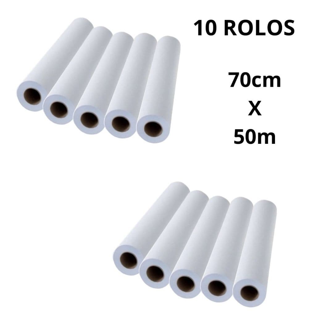 Kit 10 Lençol Descartavel Papel Hospitalar Maca 70x50 Cx 10