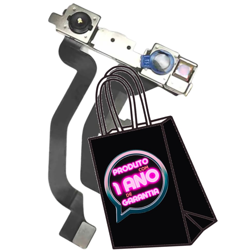 Flex Câmera Frontal Compatível Com iPhone X A1865 A1901 + Nova + Envio Hoje!