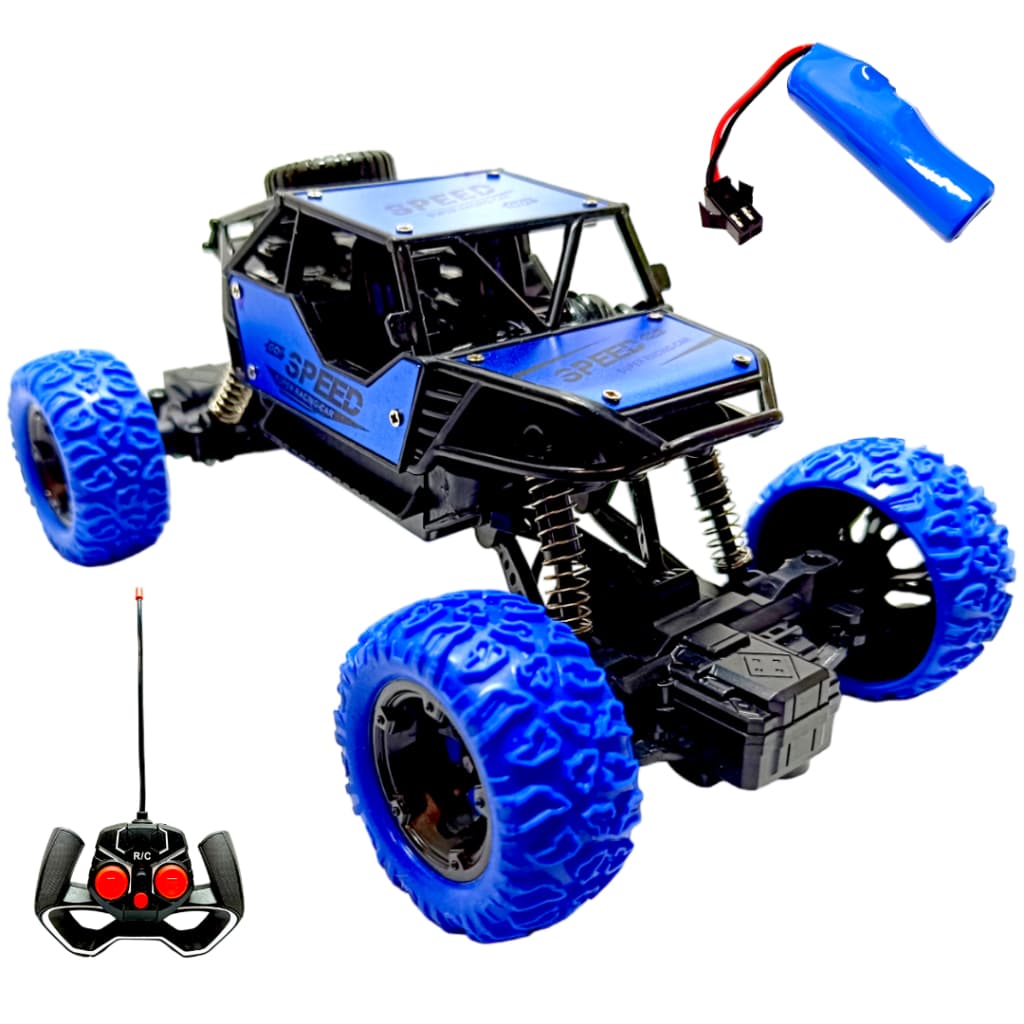Carrinho de Controle Remoto Off Road Moster C/ 2 Motores Recarregavel