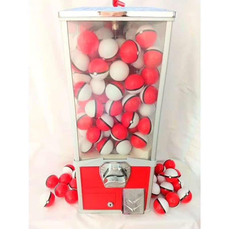 Máquina De Bolinha Pula Pula Grande de 2 Polegadas Semi Nova Vending Machine