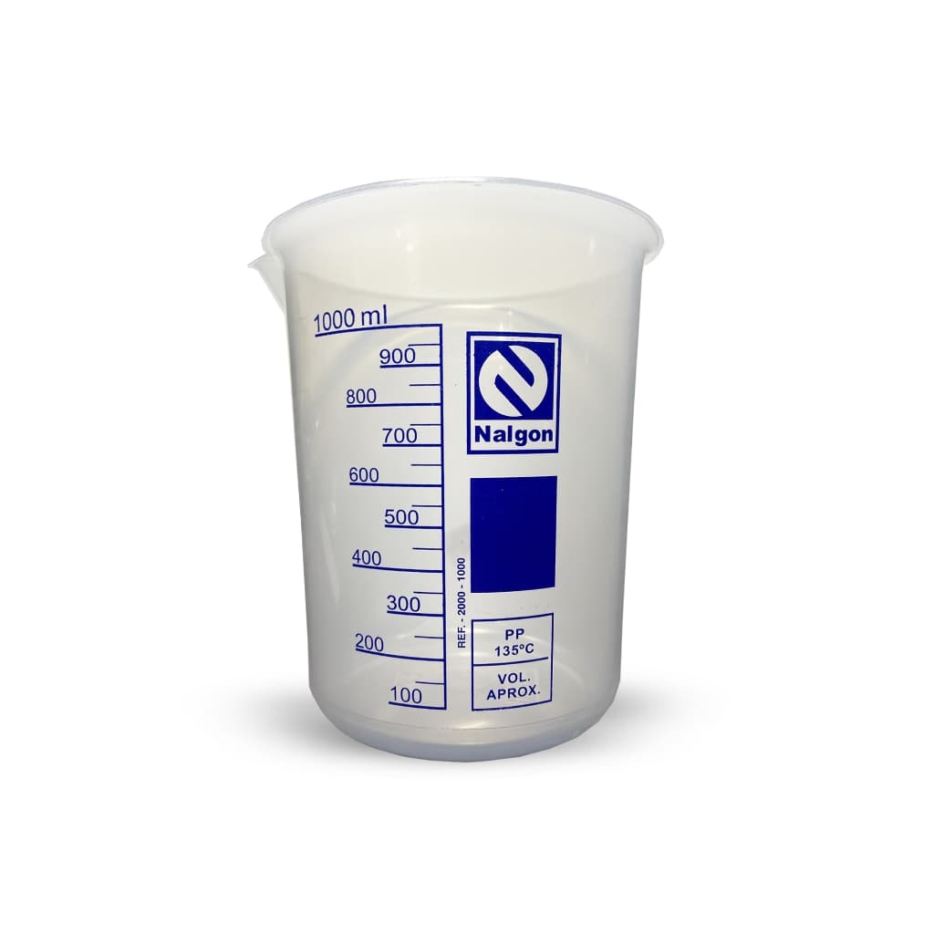 Becker Bequer Graduado de Plástico 1000ml