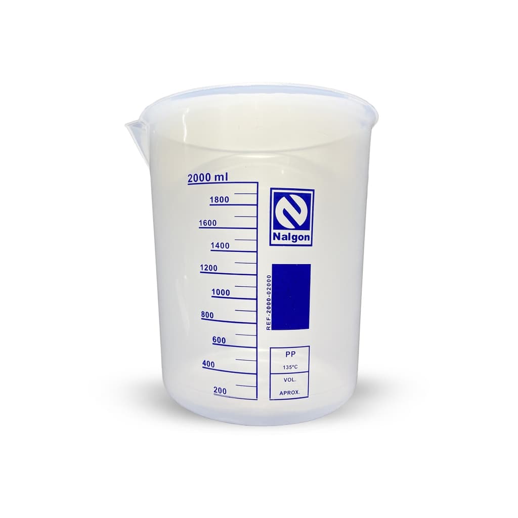 Becker Bequer Graduado de Plástico 2000ml