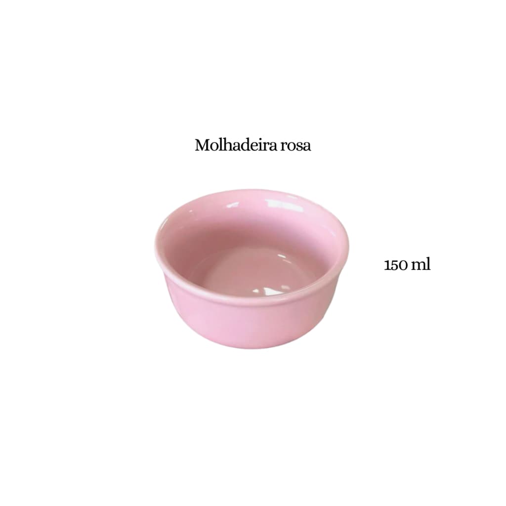 Molhadeira rosa avulsa mult uso vinagreteira pote para molho em porcelana decoração cozinha utensilios rosa
