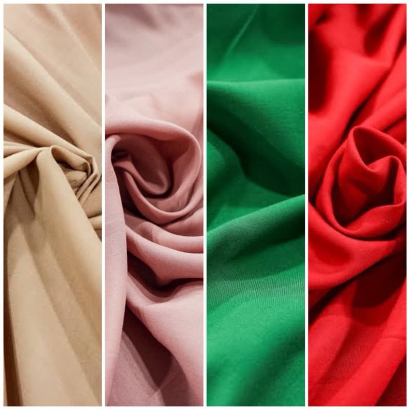 Tecido Viscose Lisa Premium – Leve, Macia e com Caimento Perfeito em Várias Cores