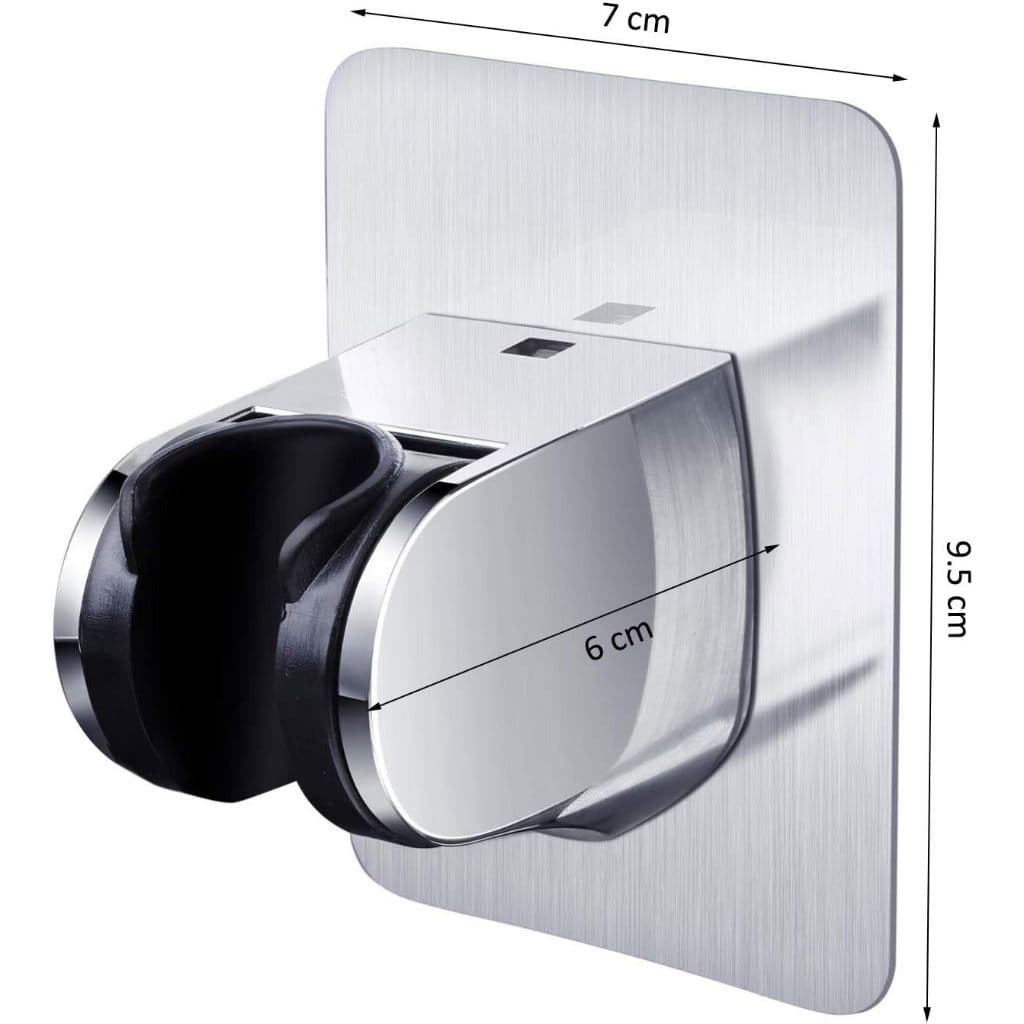 Suporte Chuveirinho Autoadesivo 9.5x7x6cm  De Mão Ducha De Parede Chuveiro Adesivo