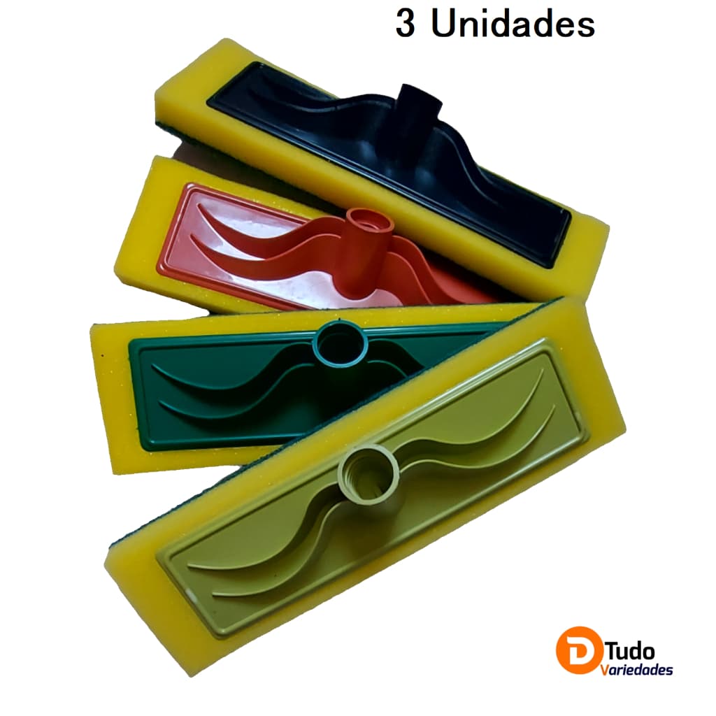 3 Unidades de Lava Azulejo,Rodo Abrasivo rodo de limpeza