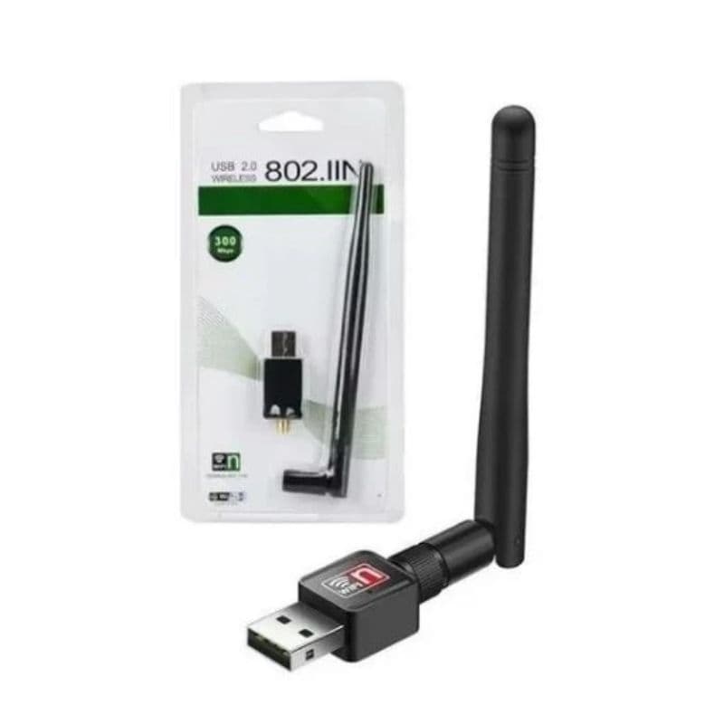 Adaptador Wireless Antena Wifi 1800mbps Para Pc e Notebook