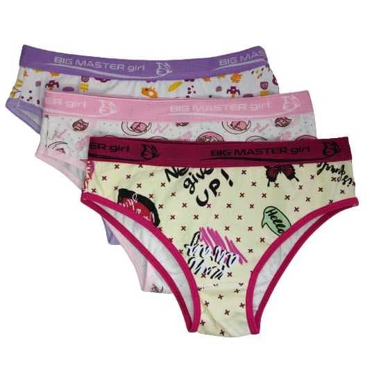 10 Calcinhas Juvenil de Algodão Menina moça  com Elástico  Reforçado na Cintura
