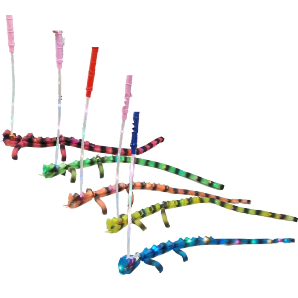 Lagarto, Jacaré e Calango LED: Brinquedos Luminosos e Divertidos!