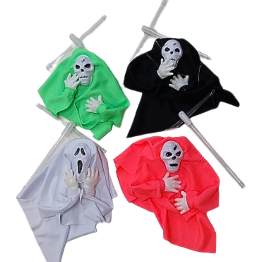 Fantasminha marionete fantoche brinquedo de pegadinha