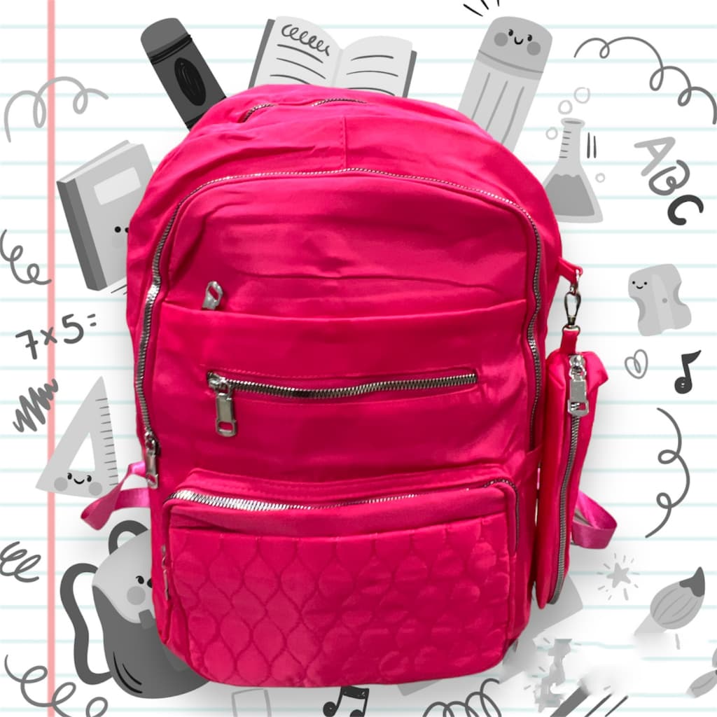 Mochila Escolar De Grande Capacidade Para Estudante Feminina