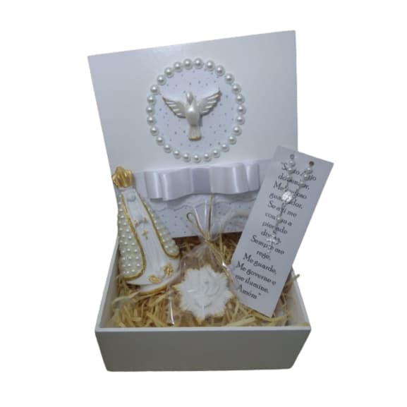 Caixa kit convite padrinhos (Batizado,Consag.,Cris.Euca..) Cod. [01]