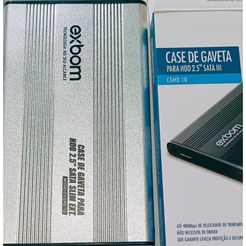 case de gaveta  para HD sata slim  externo 2.5 a pronta entrega.