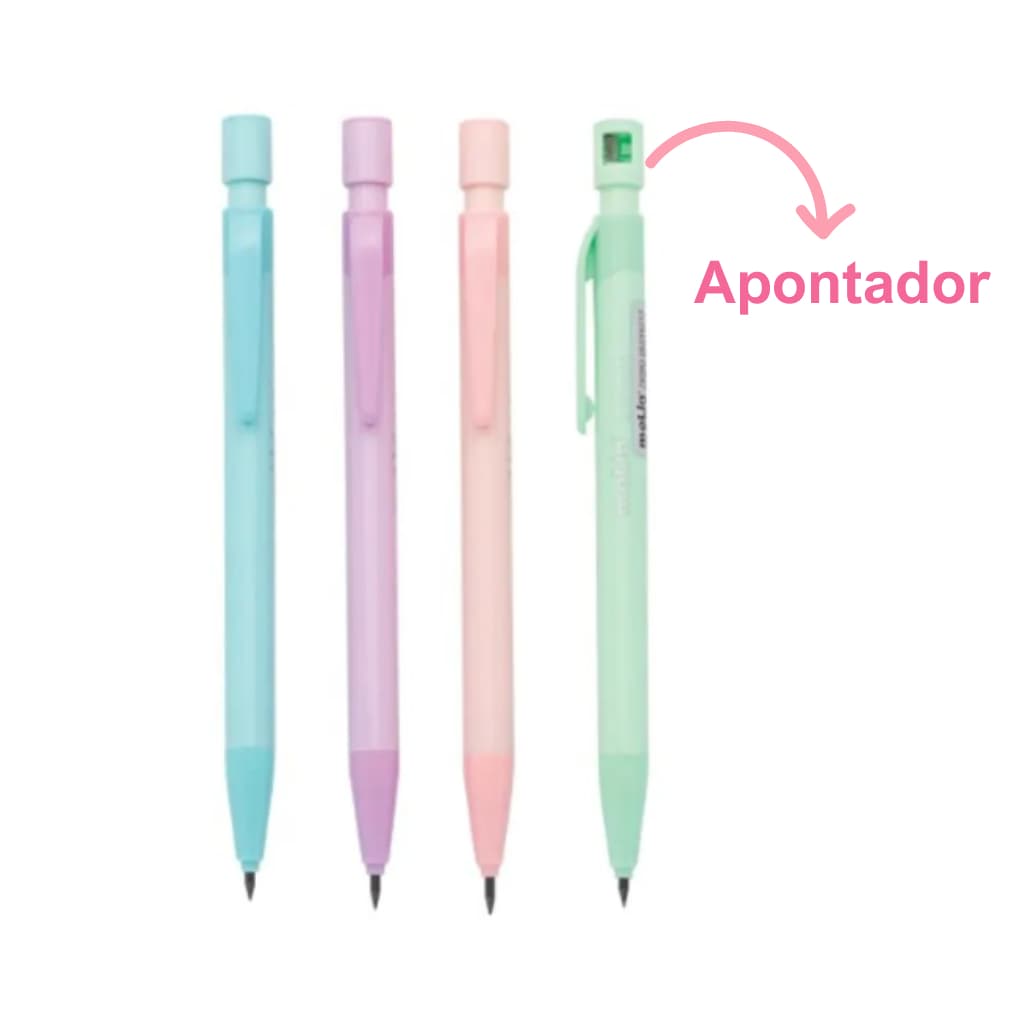 Lapiseira 2.0mm com Apontador Acoplado- Molin
