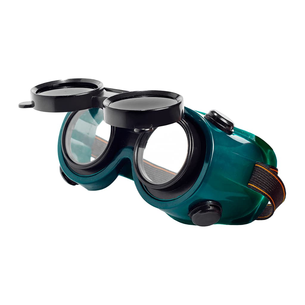 Óculos de Solda Ajustável Lente Dupla Proteção e Segurança dos Olhos Para Maçariqueiro e Soldagem