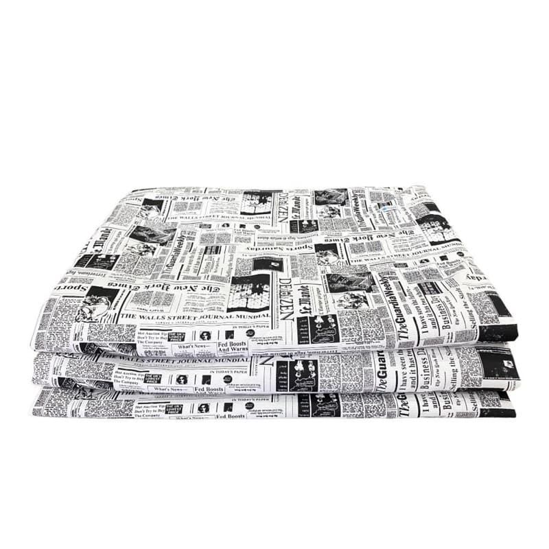 Kit tapete higiênico lavável TAM. G 100x70 cm Jornal