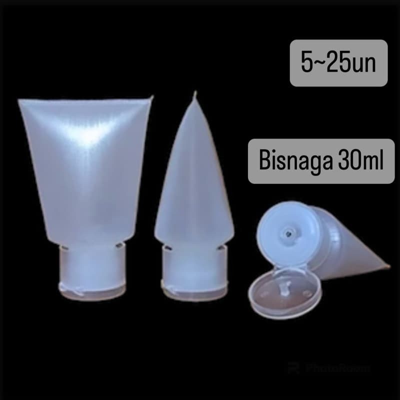 KIT bisnaga de 30 ml para KIT MINI CONFEITEIRO PÁSCOA tampa flip-top OFF