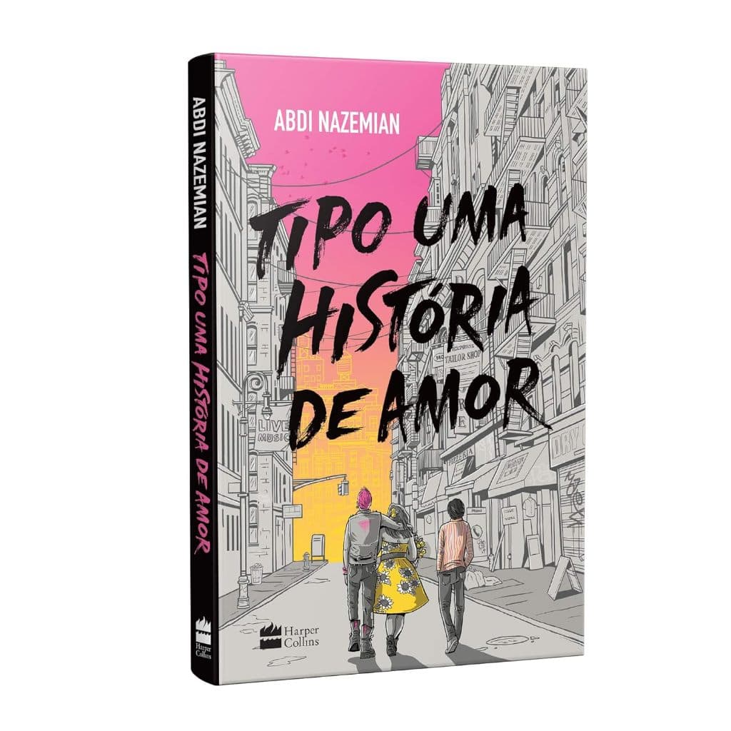 Livro: Tipo uma história de amor - Abdi Nazemian - HarperCollins - Novo e Lacrado