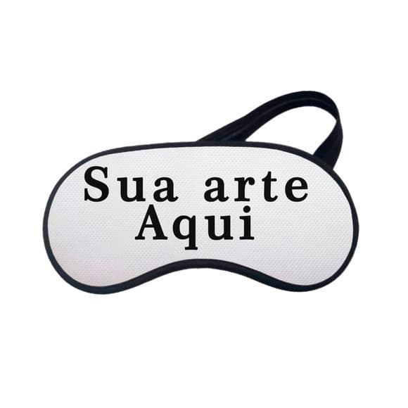 Máscara de Dormir Personalizado Sua Estampa Aqui