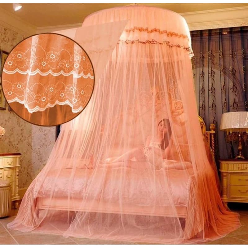 Mosquiteiro de Teto Indiano Gigante fechado