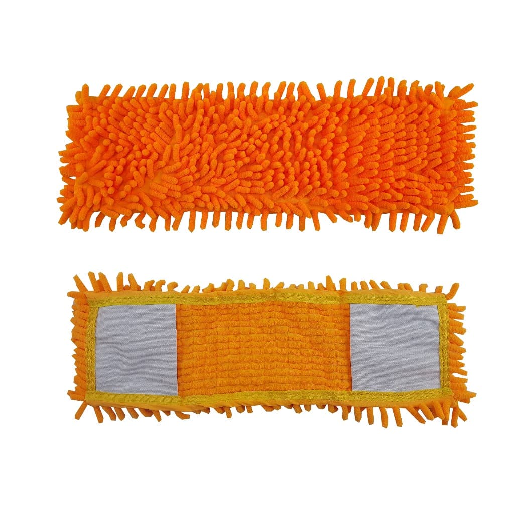Refil Mop Microfibra 40x13cm Tira Pó Limpa Pisos para Rodo Mop 9285