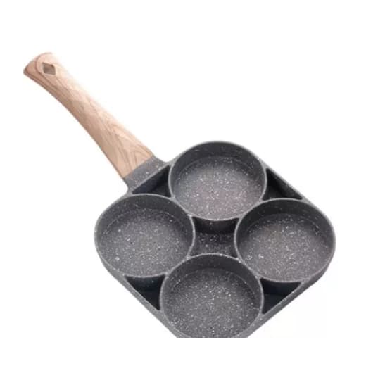 Fritadeira pratica 4 partes ideal para ovos e hamburguers