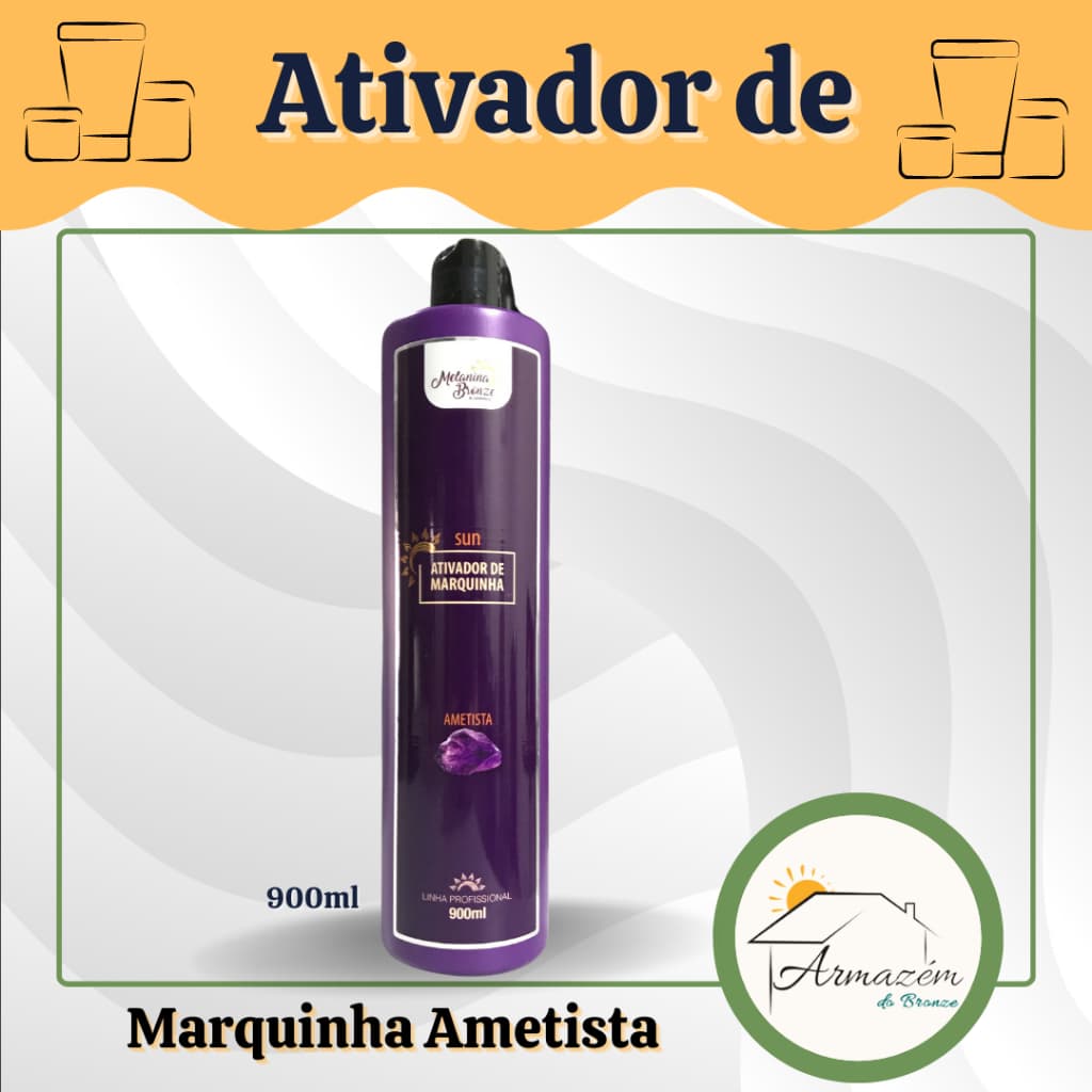 Ativador de Marquinha Ametista - Melanina Bronze