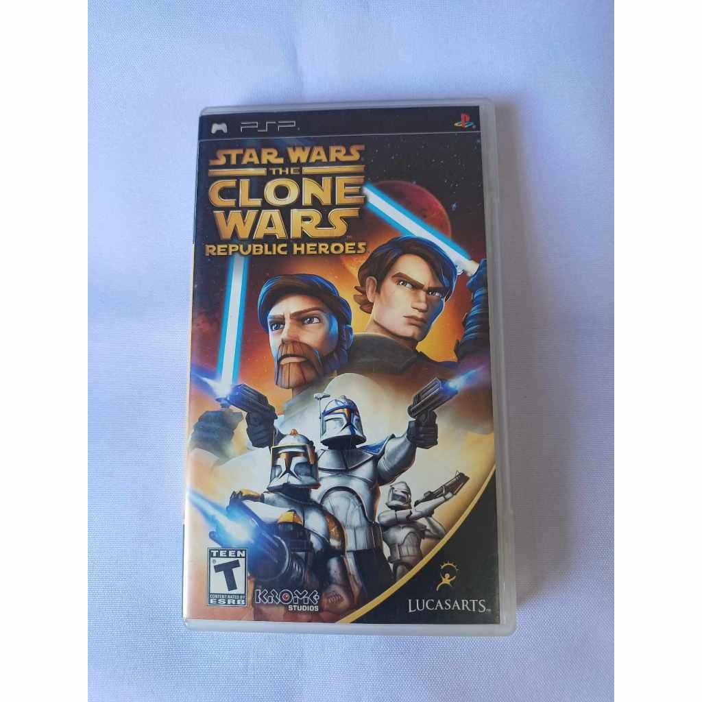 Star Wars The Clone Wars Republic Heroes Psp