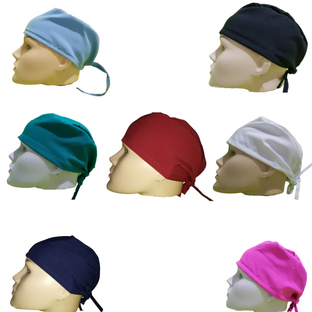 5 Touca bandana cirurgica Fast-Food uso em geral - kit 5 toucas