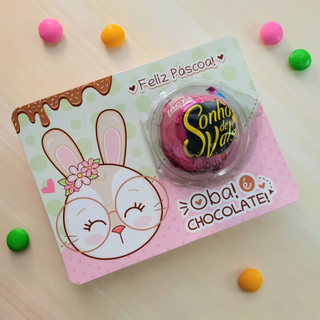 blister /cartão / card _ páscoa ( 50 unidades )